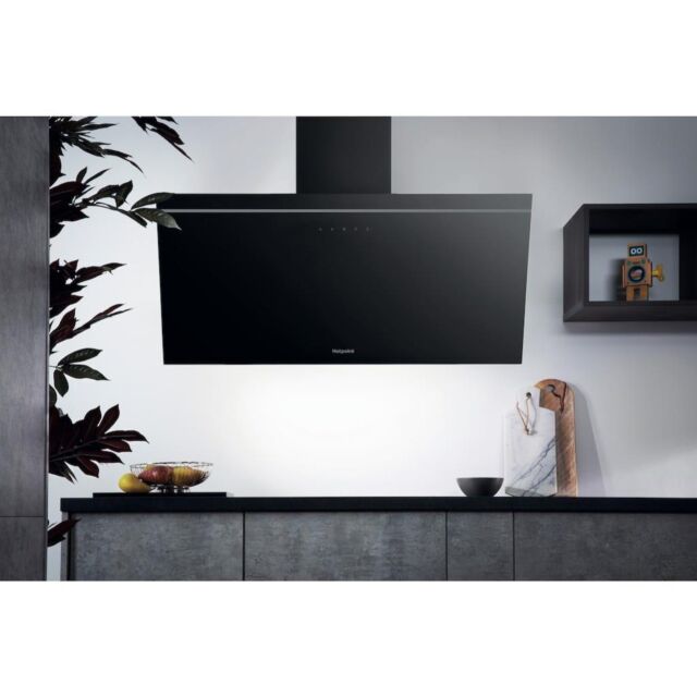Hotpoint PHVP 62F LT K Cooker Hood - Black
