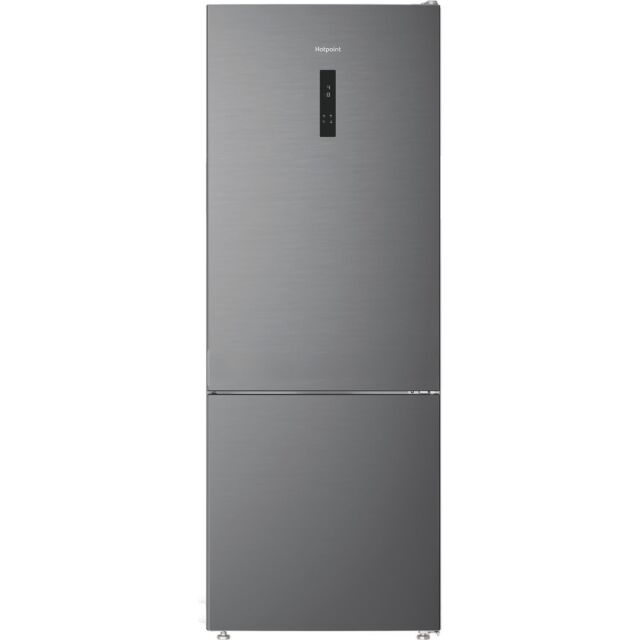 Hotpoint HPK26493XP5UKV 490L Freestanding 70/30 Dual No Frost Fridge Freezer with VitalCare - Brushed Steel
