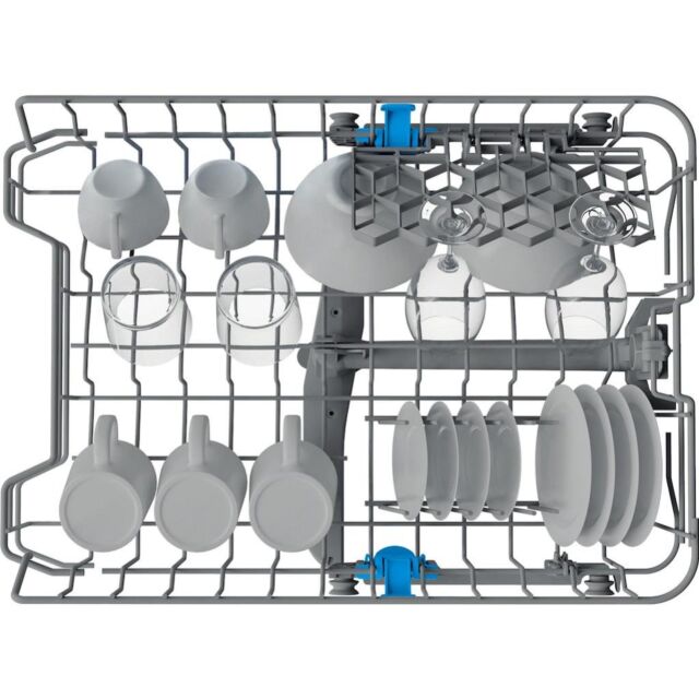Indesit IN2FE10CS90SUK Freestanding 45cm Slimline Dishwasher with 10 Place Settings - Silver
