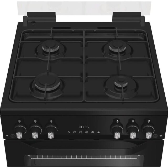 Hotpoint HTG6GDCB1 Freestanding 60cm Gas Double Cooker