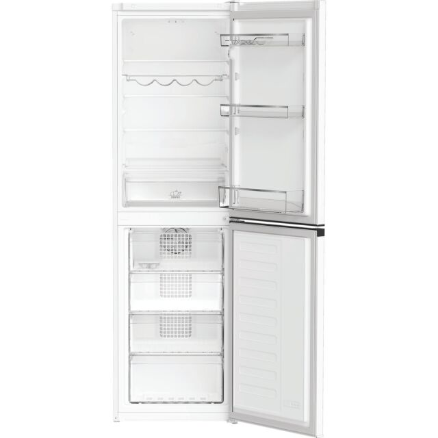Hotpoint HPKH1261W5UK 270L Freestanding No Frost 50/50 Fridge Freezer with Bottle Rack - White