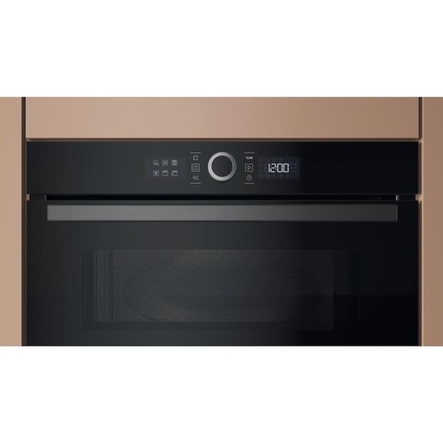 Hotpoint HMD44MBUK Built-In Microwave Oven and Grill - Black