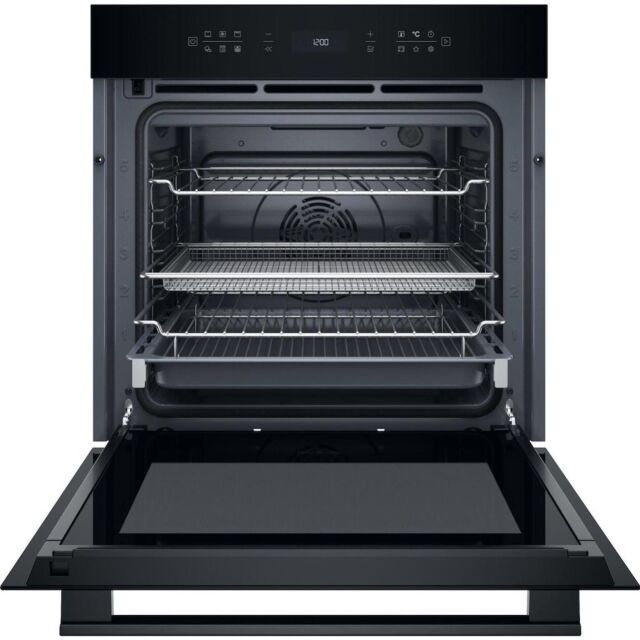 Hotpoint HOI68PT1SBUKC Class 6 60cm Built-In Single Pyrolytic Oven with ActiveMultiflow and Air Fry - Black