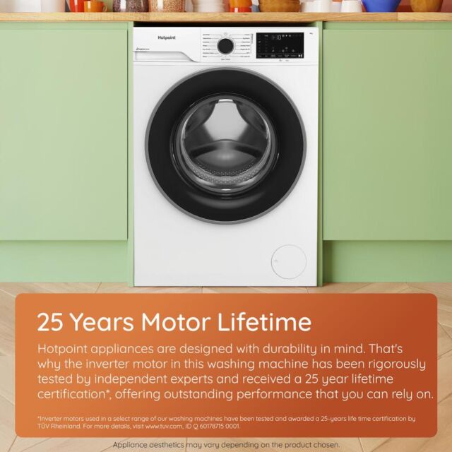 Hotpoint HP105ACAREUK Fabric Care Pro Freestanding 10kg 1400rpm Washing Machine with HomeWhiz