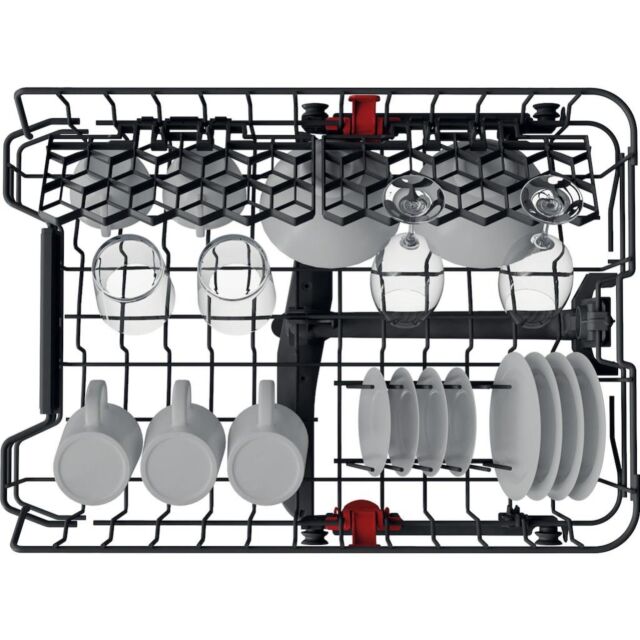 Whirlpool WSIC3M27CUKN Slimline Integrated Dishwasher - Silver
