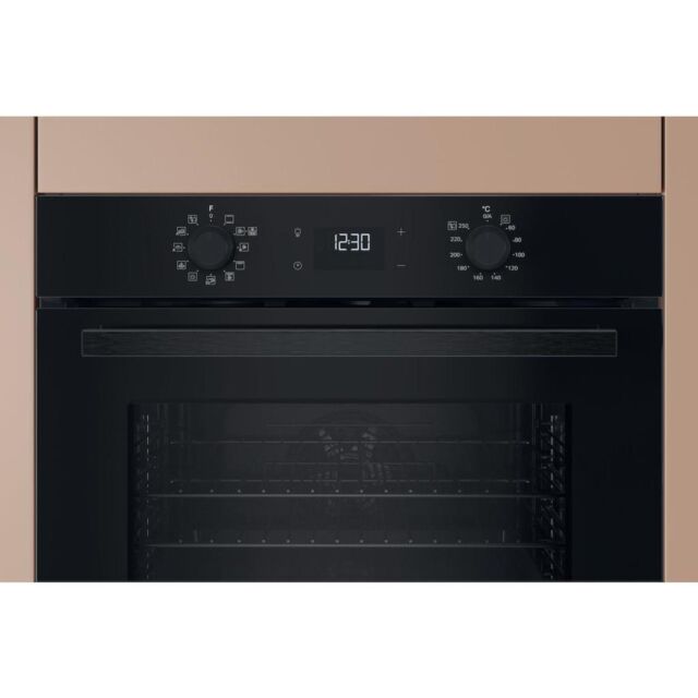 Hotpoint HO458HBUK Built-In Single Oven - Black