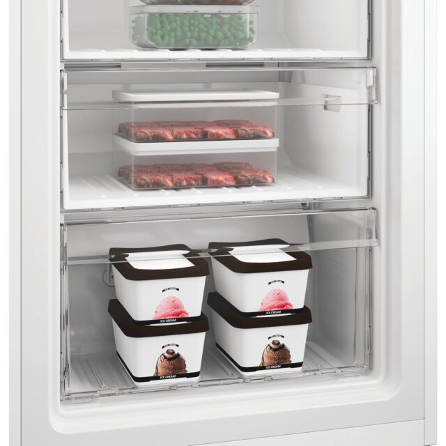 Hotpoint HPMFF1292W4UK 256L Freestanding Frost Free Tall Freezer - White