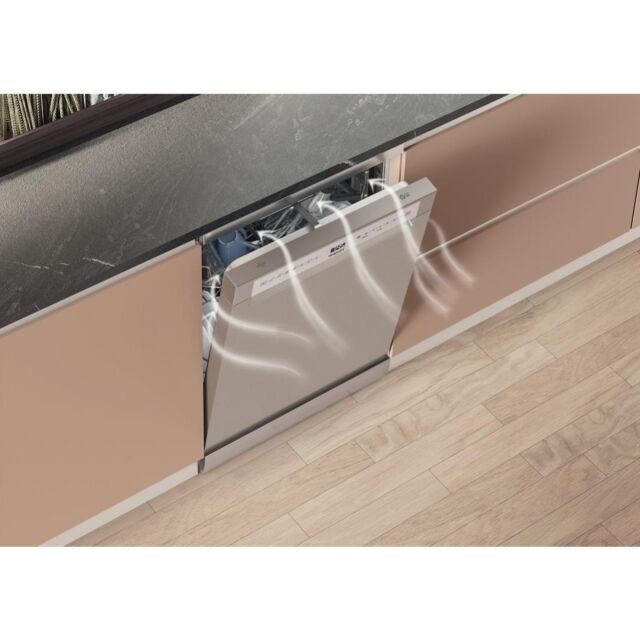 Hotpoint H8F HS61X UK Freestanding 60cm Dishwasher - Stainless Steel