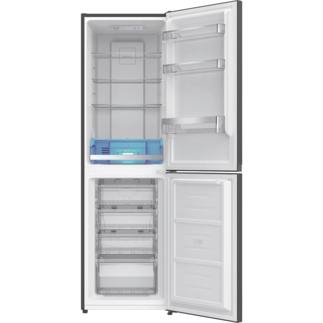 Hotpoint HPKF3241XR4UK 244L Freestanding Total No Frost 50/50 Fridge Freezer with VitalCare - Black Steel