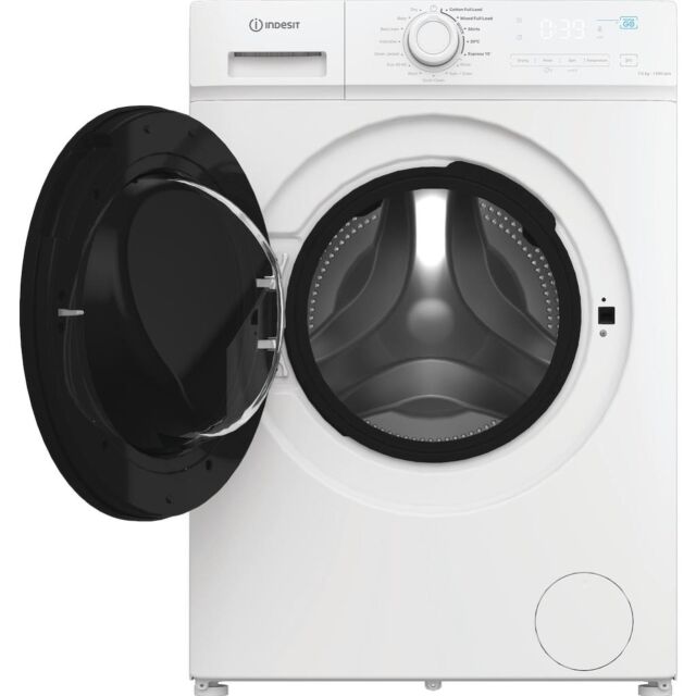 Indesit MyTime IDMA 75624 MY TIME UK Washer Dryer with Steam - White - A/D Energy Rating