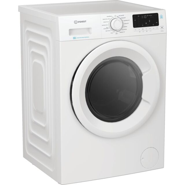 Indesit IDP10747PUSHGOUK 10kg Wash 7kg Dry 1400rpm Freestanding Washer Dryer with Steam - White