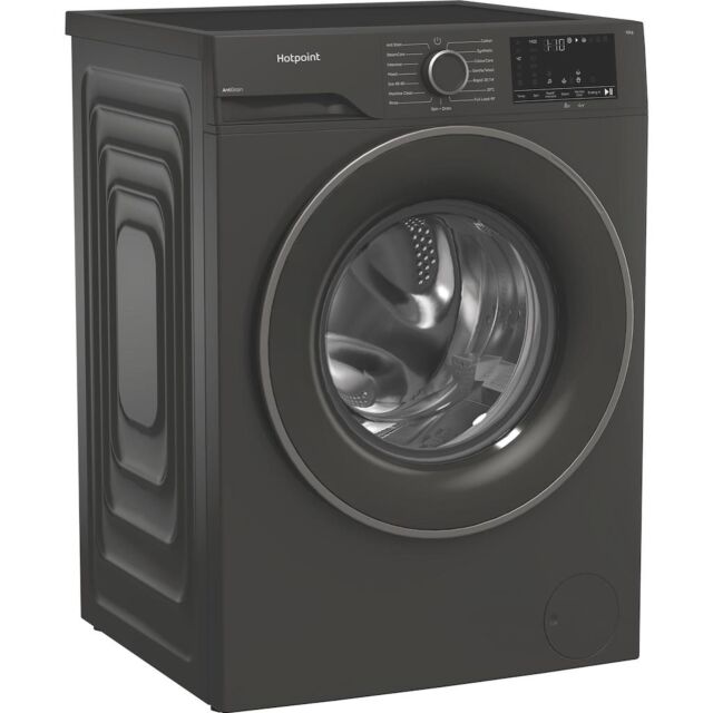 Hotpoint H101GANTISTAINUK AntiStain 10kg Washing Machine with Steam - Graphite