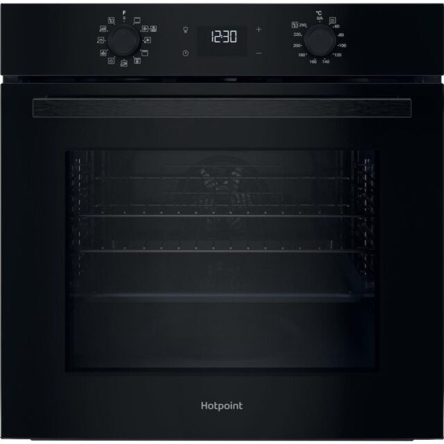 Hotpoint HO458HBUK Built-In Single Oven - Black