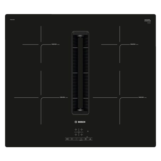 Bosch PIE611B15E, Induction hob with integrated ventilation system