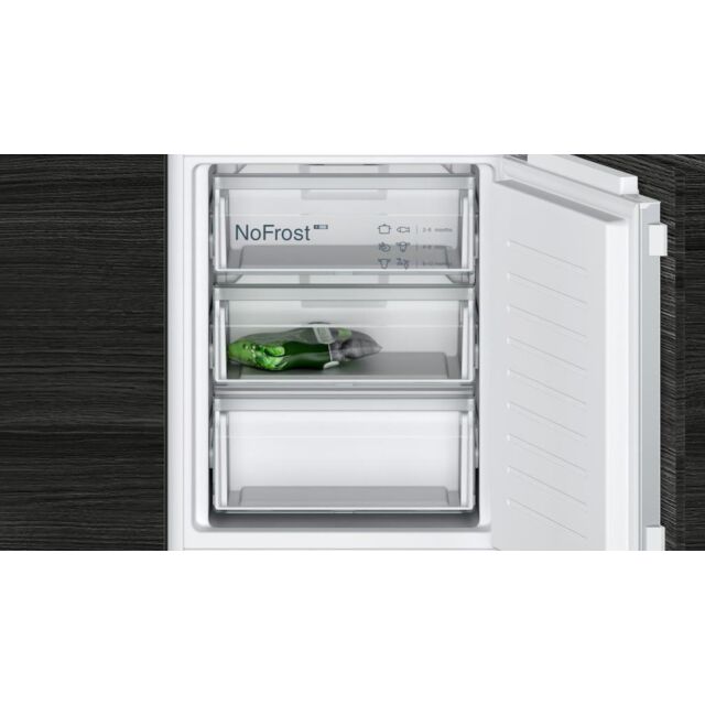 Siemens KI86NHFE0, Built-in fridge-freezer with freezer at bottom