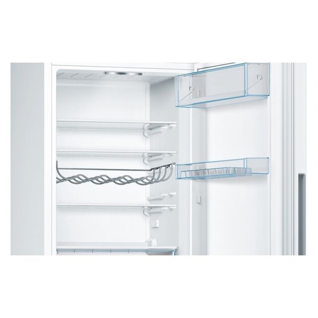 Bosch KGV336WEAG, Free-standing fridge-freezer with freezer at bottom