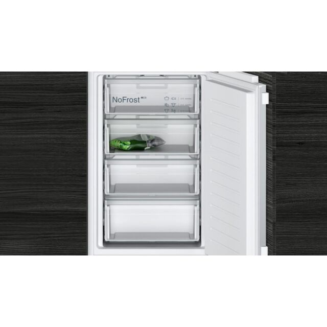 Siemens KI85NNFE0G, Built-in fridge-freezer with freezer at bottom