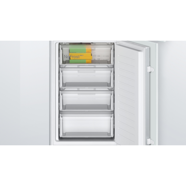 Bosch KIN85NSE0G, Built-in fridge-freezer with freezer at bottom