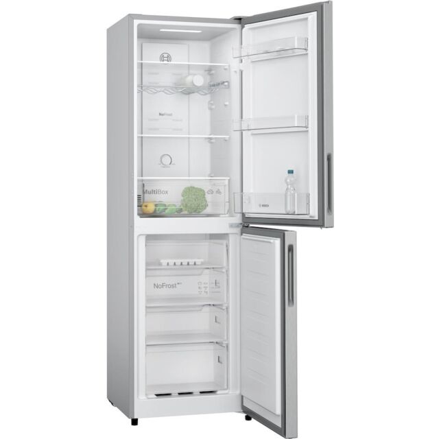 Bosch KGN27NLEAG, Free-standing fridge-freezer with freezer at bottom