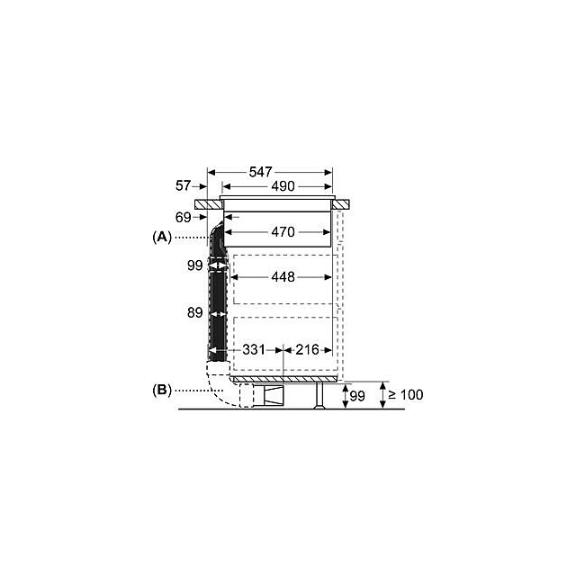 Bosch HEZ9VDKE1, Exhaust kit