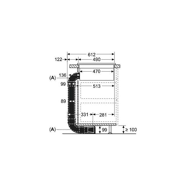 Neff Z861KR0, Recirculation kit