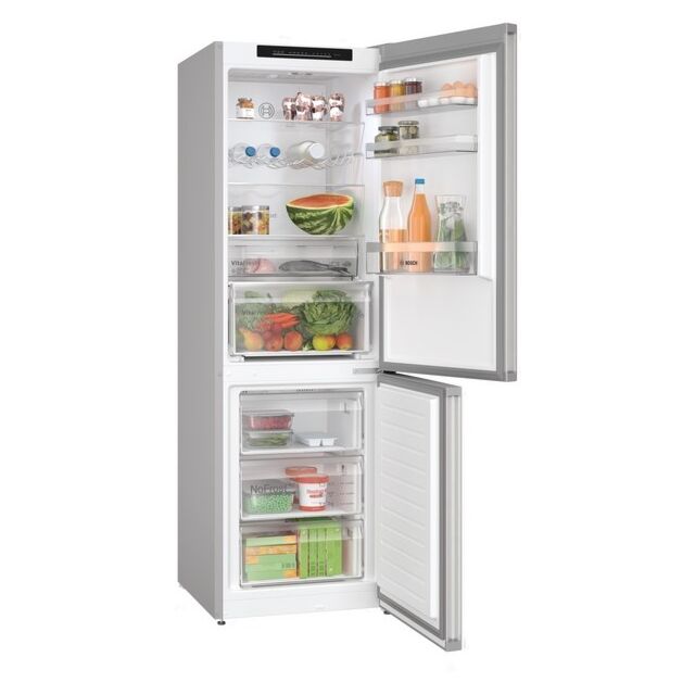 Bosch KGN362LDFG, Free-standing fridge-freezer with freezer at bottom