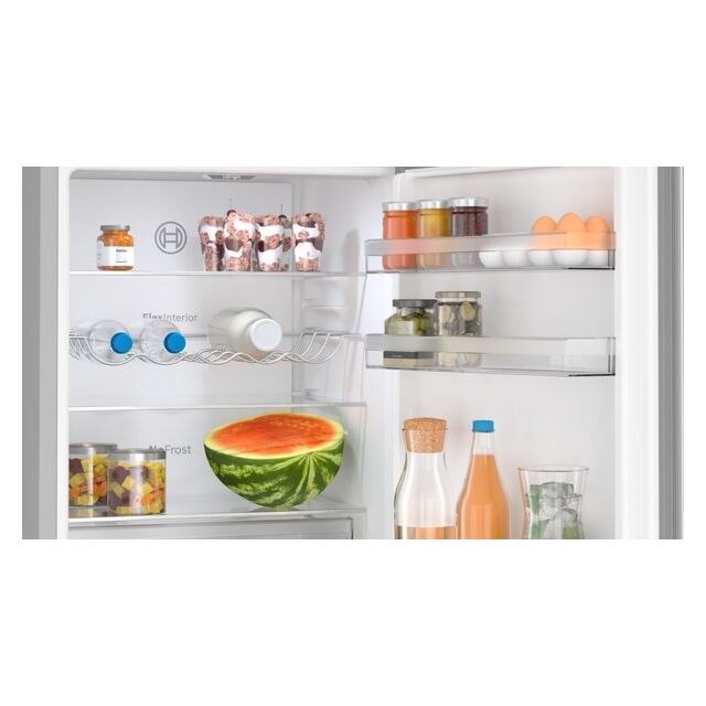 Bosch KGN362LDFG, Free-standing fridge-freezer with freezer at bottom