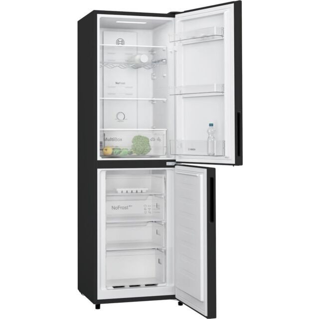 Bosch KGN27NBEAG, Free-standing fridge-freezer with freezer at bottom