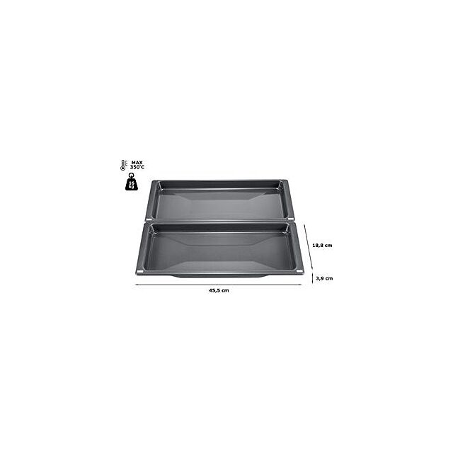 Siemens HZ530000, Slim universal pan