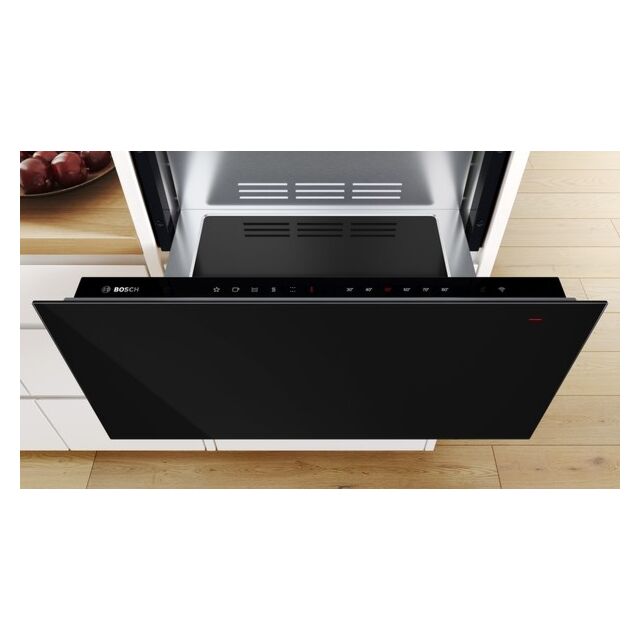 Bosch BID7101B1B, Built-in warming drawer