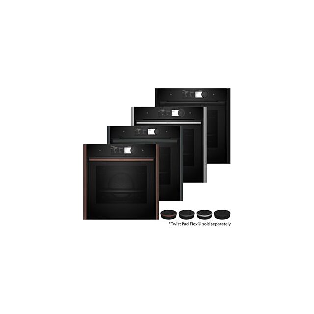 Neff B69VY7MY0, Built-in oven with added steam function