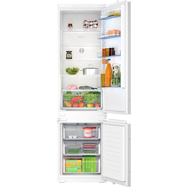 Bosch KIN96NSE0G, Built-in fridge-freezer with freezer at bottom