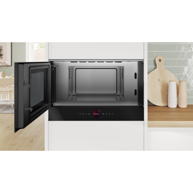 Bosch BFL7221B1B, Built-in microwave oven