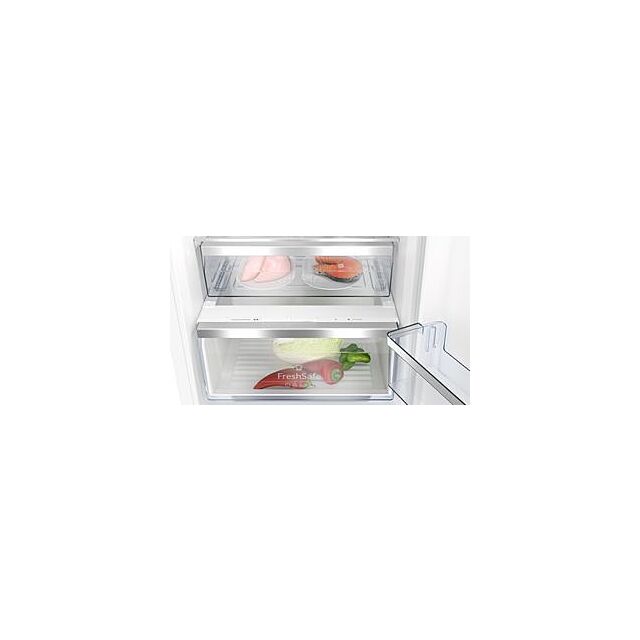 Neff KI7863DD0G, Built-in fridge-freezer with freezer at bottom