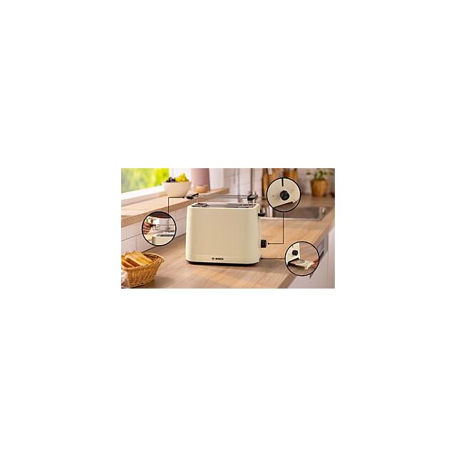 Bosch TAT3M127GB, Compact toaster
