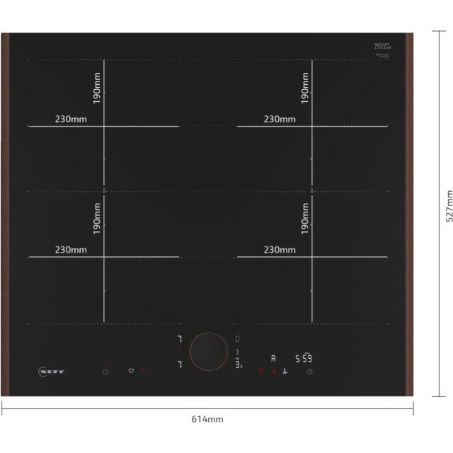 Neff T66YYY4C0, Flex induction hob