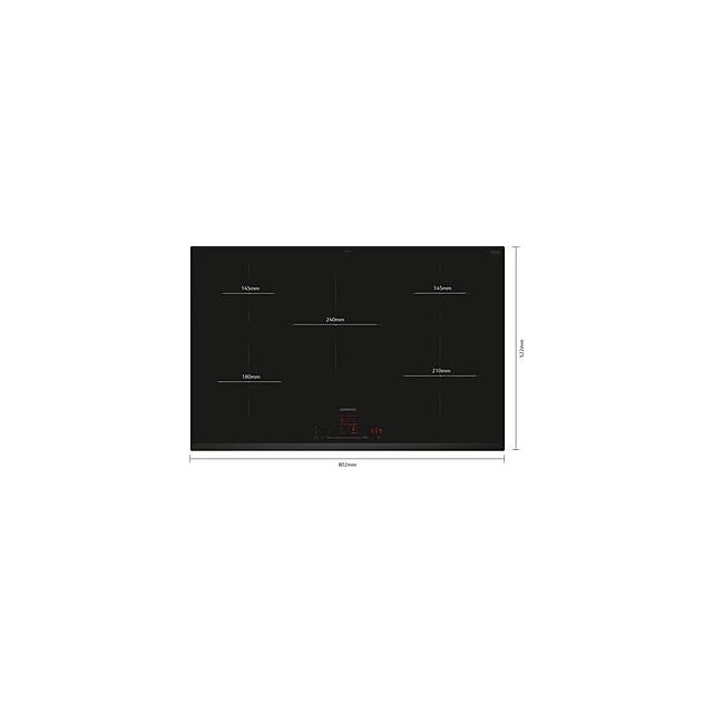 Siemens EH831HVB1E, Induction hob