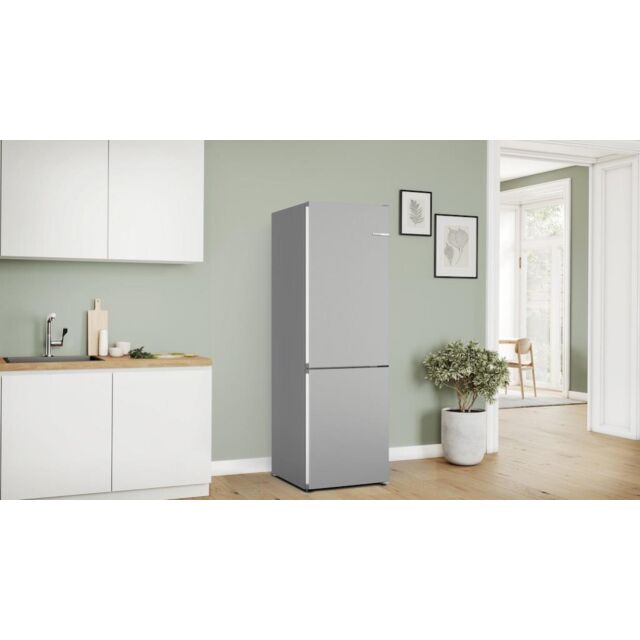 Bosch KGN362LDFG, Free-standing fridge-freezer with freezer at bottom