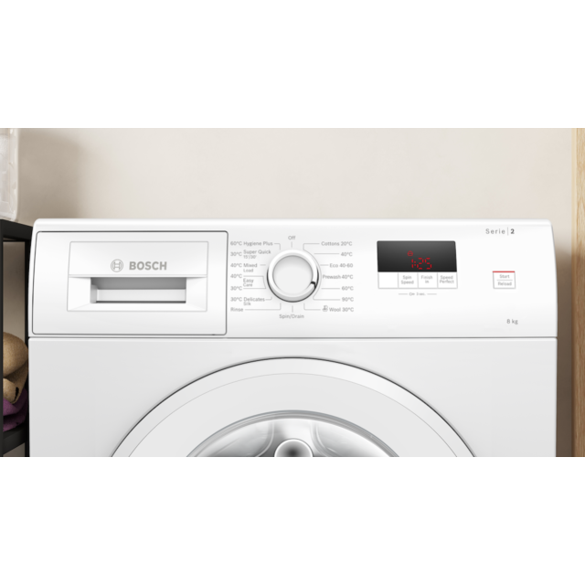 Bosch WGE03408GB, Washing machine, front loader