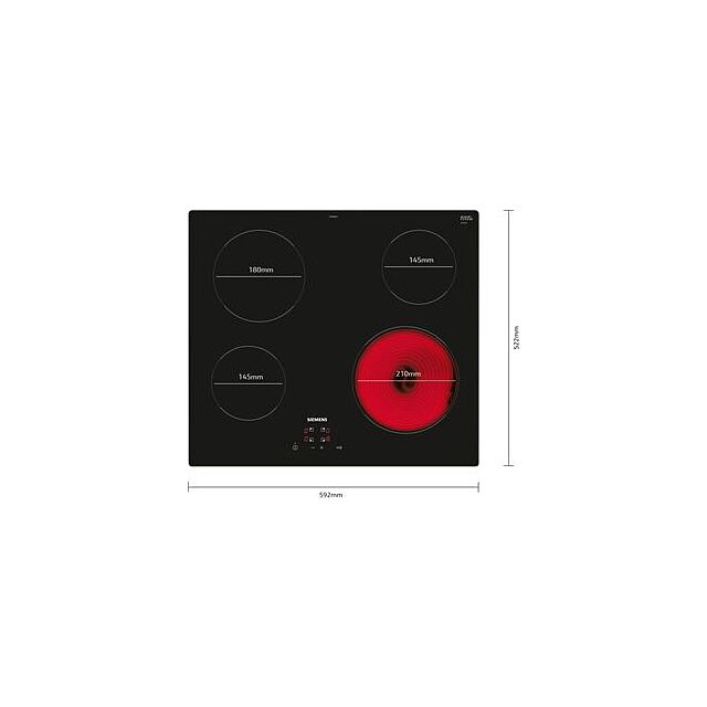 Siemens ET61RBEA1E, Electric hob