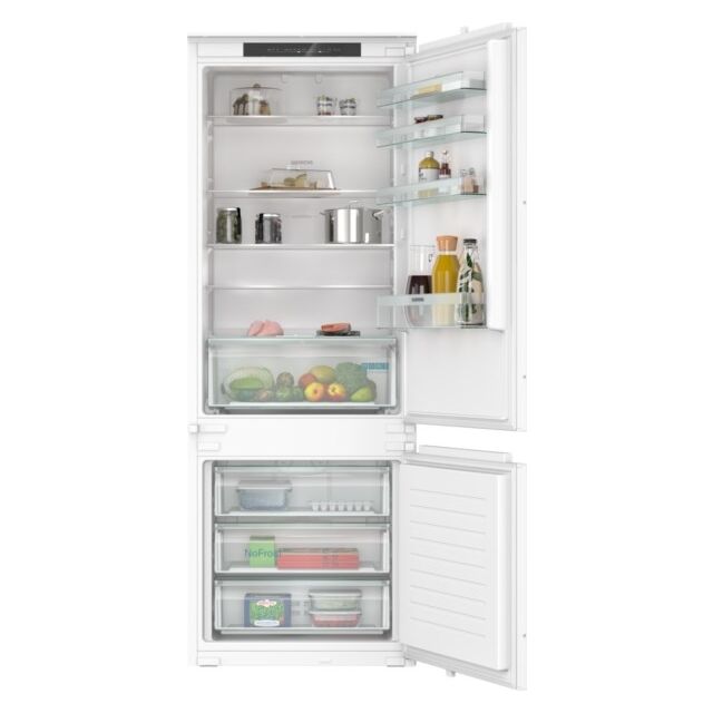 Siemens KB96NNSE0, Built-in fridge-freezer with freezer at bottom
