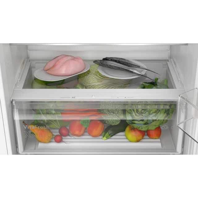 Bosch KBN96NSE1G, Built-in fridge-freezer with freezer at bottom