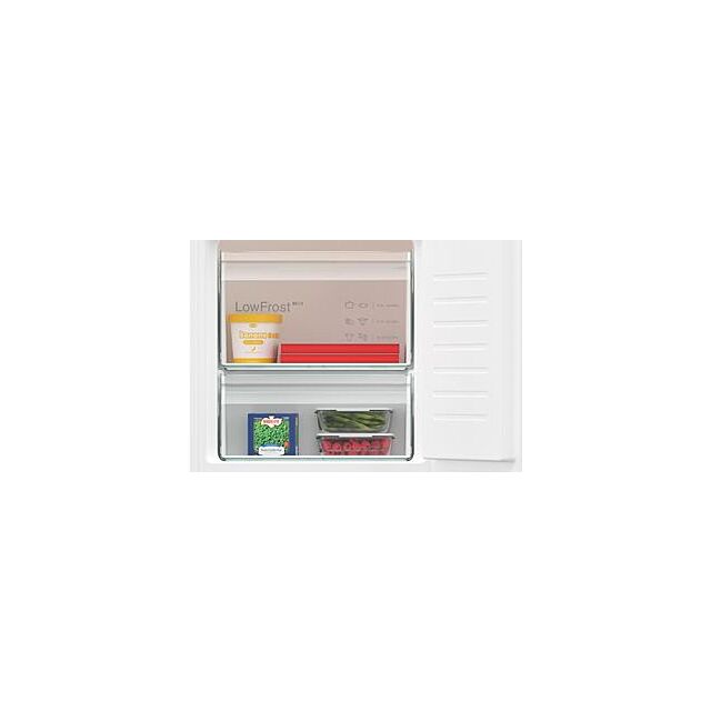 Siemens KI87VVFE0G, Built-in fridge-freezer with freezer at bottom