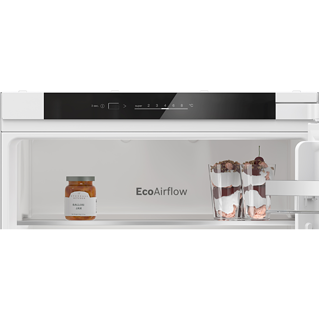 Bosch KIV86VSE0G, Built-in fridge-freezer with freezer at bottom
