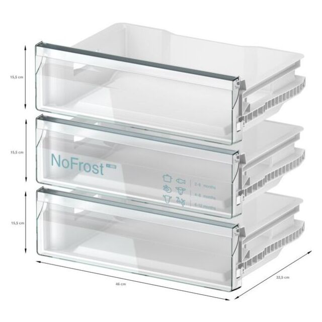 Siemens GU21NVFE0G, Built-in freezer