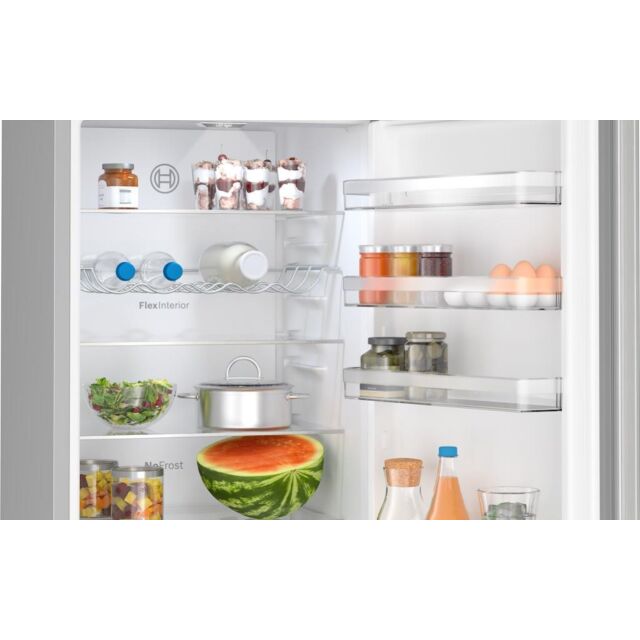 Bosch KGN392LBFG, Free-standing fridge-freezer with freezer at bottom
