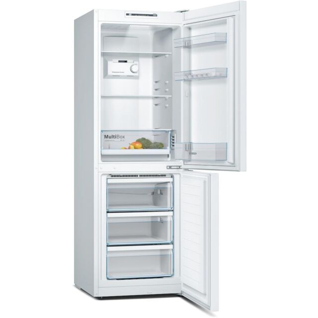 Bosch KGN33NWEBG, Free-standing fridge-freezer with freezer at bottom