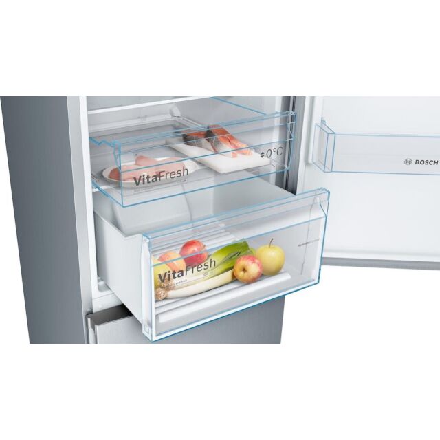 Bosch KGN392LEBG, Free-standing fridge-freezer with freezer at bottom