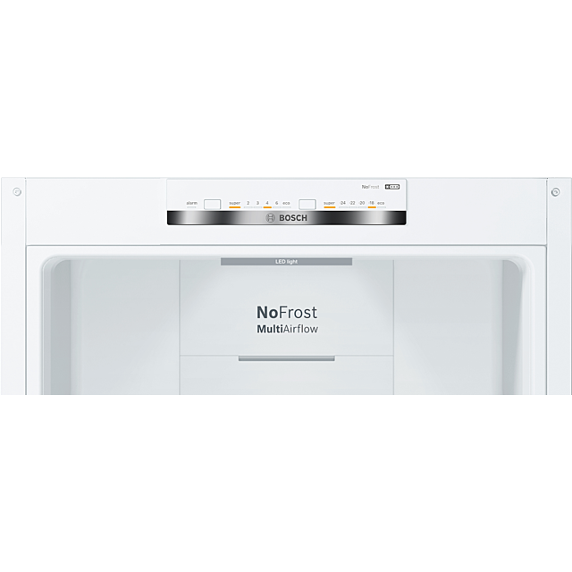 Bosch KGN392WEBG, Free-standing fridge-freezer with freezer at bottom