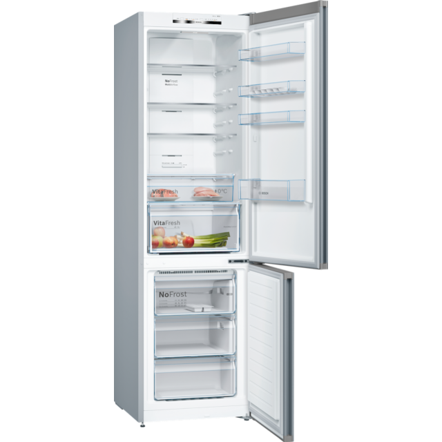 Bosch KGN392LEBG, Free-standing fridge-freezer with freezer at bottom